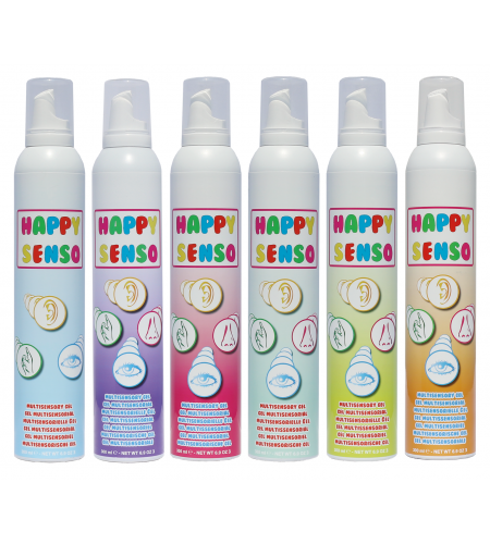 Espuma Multissensorial Happy Senso Original - Pack de 6 (Sem Cor) 6x300 ml